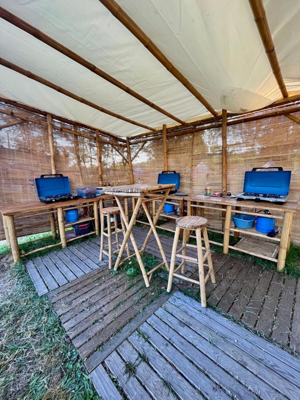 Lodg'Ing Nature Camp Presqu'Ile Crozon Lanvéoc 外观 照片